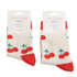 Miss Sparrow Kids Socks Bamboo Cherries cream 2-3Y
