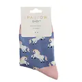 Miss Sparrow Kids-Socken Bamboo Unicorn denim 2-3Y