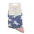 Miss Sparrow Kids-Socken Bamboo Unicorn denim 2-3Y