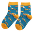 Miss Sparrow Kids Socks Bamboo Trucks teal 2-3Y