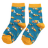 Miss Sparrow Kids-Socken Bamboo Trucks teal 4-6Y
