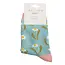 Kids-Socken Bamboo Daisies duckegg 4-6Y