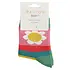 Miss Sparrow Kids-Socken Bamboo Daisies & Stripes pink 2-3Y