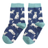 Miss Sparrow Kids Socks Bamboo Little Kitty navy 4-6Y