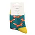 Miss Sparrow Kids Socks Bamboo Foxes teal 2-3Y