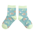 Miss Sparrow Kids Socks Bamboo Geo Hedgehogs duck egg 2-3Y