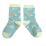 Kids Socks Bamboo Geo Hedgehogs duck egg 4-6Y