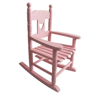 Powell Craft Schaukelstuhl Kids pink