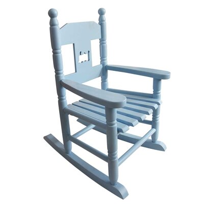 Powell Craft Rocking Chair Kids blue