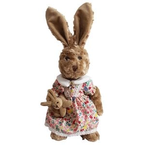 Powell Craft Teddy Rabbit Floral Dress