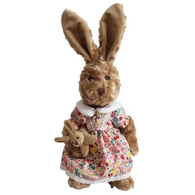 Powell Craft Teddy Rabbit Floral Dress