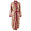 Dressing gown Carnation yellow & pink