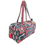 Canvas Duffle Bag Floral denim/pink