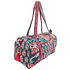 Powell Craft Canvas Duffle Bag Floral denim/pink