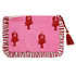 Powell Craft Make-up Bag Lobster pink & red