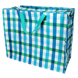 Rex London Jumbo bag Blue Gingham