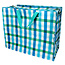 Jumbo bag Blue Gingham