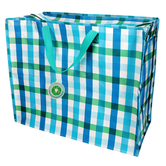 Riesentasche Blue Gingham