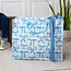 Jumbo bag Blue Bows