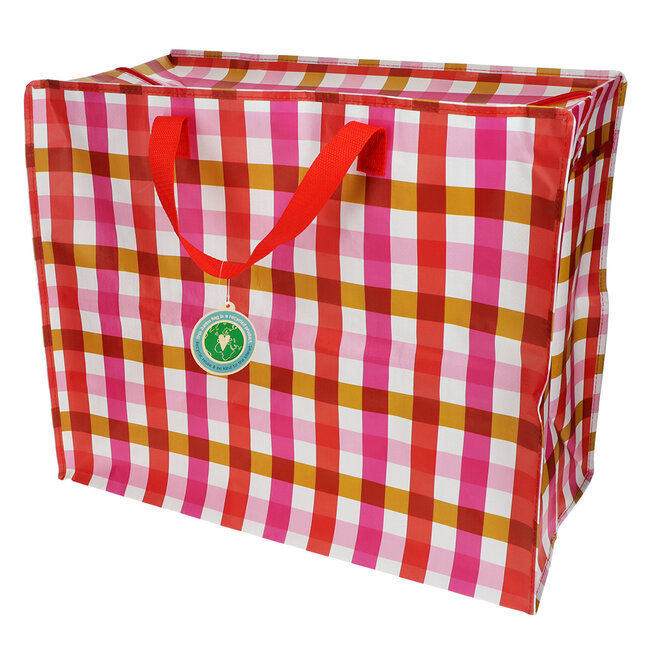 Jumbo bag Pink Gingham