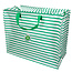 Jumbo bag Green Stripes