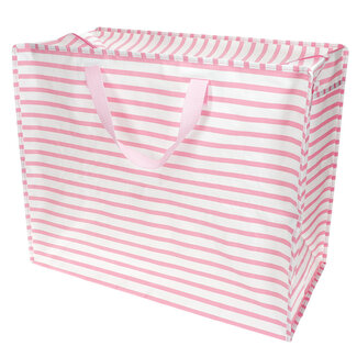 Rex London Jumbo bag Pink Stripes