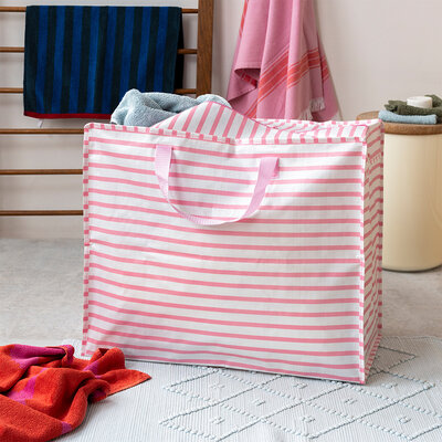 Rex London Riesentasche Pink Stripes
