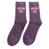 Miss Sparrow Socks Glitter Statement Dream Big