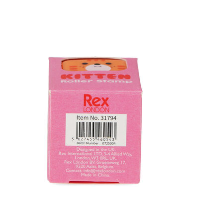 Rex London Roller Stamp Kitten in Display