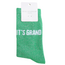 Socks Glitter Statement It's Grand