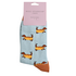 Miss Sparrow Socks Bamboo Hot Dogs duck egg