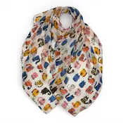 M&K Collection Schal Cartoon Cats classic