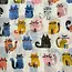Schal Cartoon Cats classic