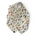M&K Collection Scarve Cattoon beige