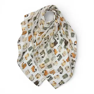 M&K Collection Schal Cattoon beige