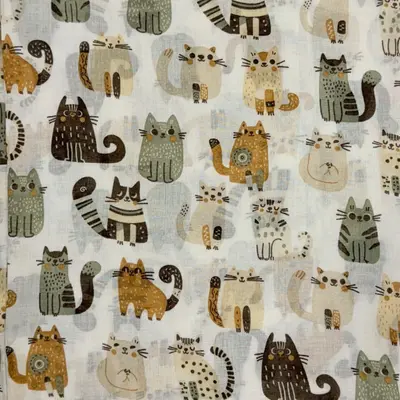 M&K Collection Scarve Cattoon beige