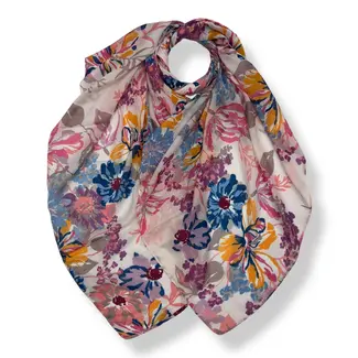 M&K Collection Schal Flower Bloom pink