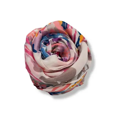 M&K Collection Scarve Flower Bloom pink