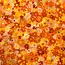 Schal Flower Field Tassels yellow