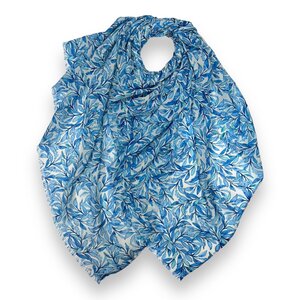 M&K Collection Schal Willow gold blue