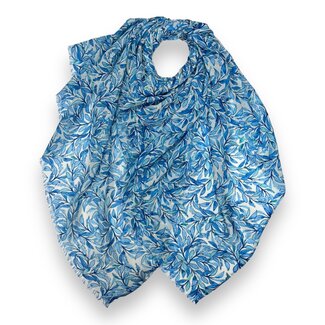 M&K Collection Schal Willow gold blue