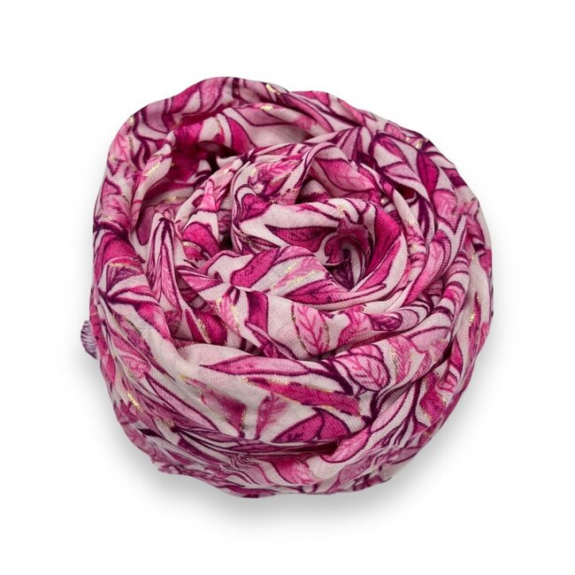 Schal Willow gold pink