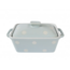 Isabelle Rose Butter Dish Dots blue/white