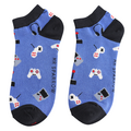 Miss Sparrow Trainer Männer-Socken Bamboo Gaming royal