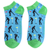 Miss Sparrow Trainer Mens Socks Bamboo Golfers blue