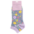 Miss Sparrow Trainer Socken Bamboo Little Flowers denim