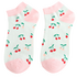 Miss Sparrow Trainer Socks Bamboo Mini Cherries mint