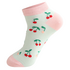 Miss Sparrow Trainer Socks Bamboo Mini Cherries mint