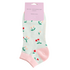 Miss Sparrow Trainer Socks Bamboo Mini Cherries mint