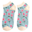 Trainer Socken Bamboo Petite Flowers duck egg